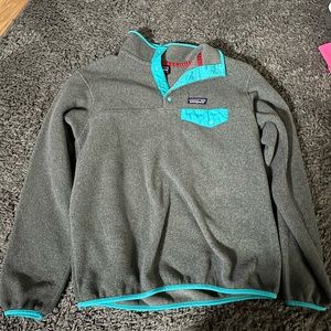 Grey Patagonia fleece